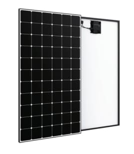Maxeon Solar SPR-M440-H-AC 440W Black on White 66 Cell Mono Solar Panel with Enphase IQ7HS Microinverter (SPR-M440-H-AC)