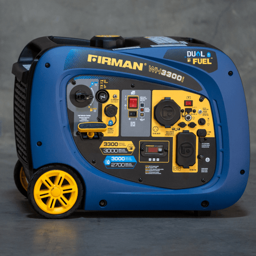 Firman WH03041 3650 Watt Recoil Start Dual Fuel Inverter Generator