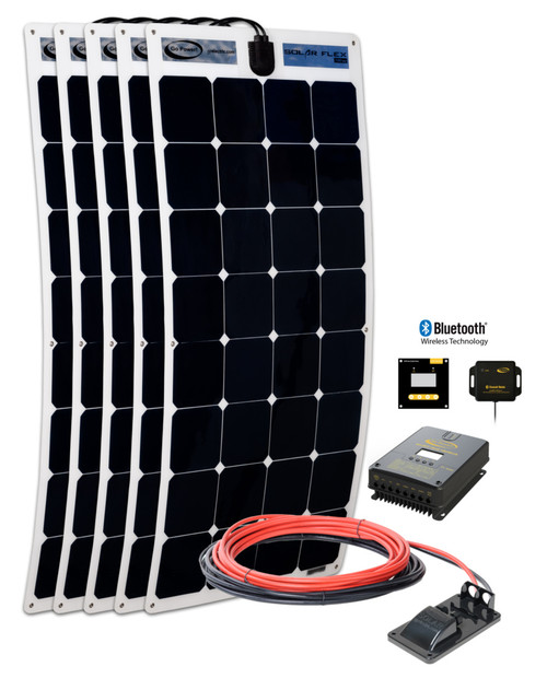 Go Power! 500 Watt Flexible Solar Kit