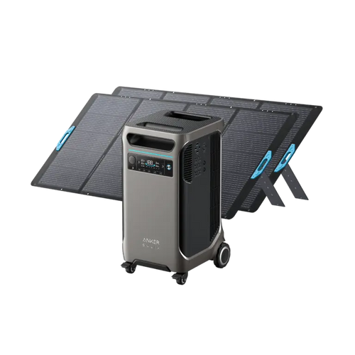 Anker SOLIX F3800 Solar Generator + 2× 400W Solar Panel