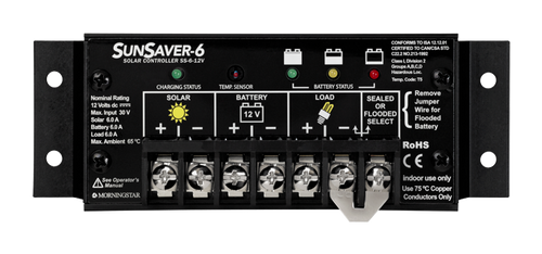 Morningstar SunSaver SS-6-12V PWM Charge Controller