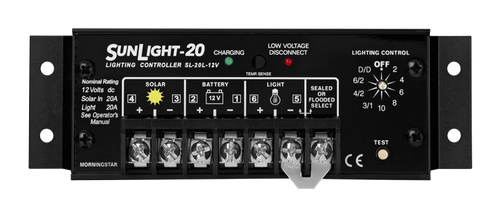 Morningstar SunLight SL-20L-12V PWM Charge Controller