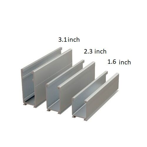 Tamarack Solar 2.3 Rail Black Finish 93-inch length 90675 (Pallet of 144)