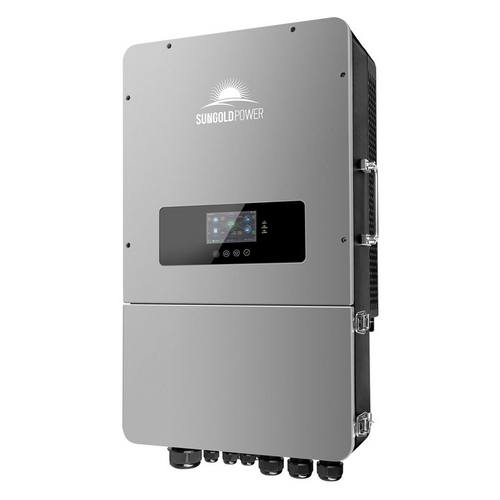 SunGoldPower 10KW Hybrid Inverter 48V Split Phase Grid Feedback Batteryless