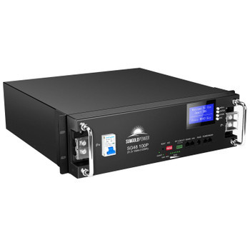 SunGoldPower 48V 100AH Server Rack LiFePO4 Lithium Battery SG48100P