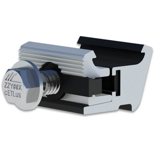 IronRidge Aire Dock, Black (Priced as each)