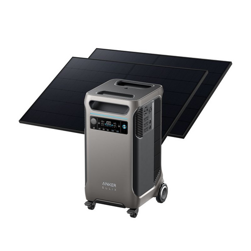 Anker SOLIX F3800 Solar Generator + 2× 410W Rigid Solar Panels