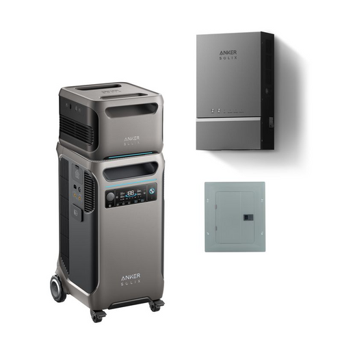 Anker SOLIX F3800+ Expansion Battery + Smart Home Power Kit