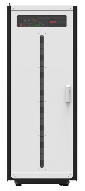 Pytes HV48100 Indoor Cabinet. Floor mount. Up to 8 HV48100 batteries