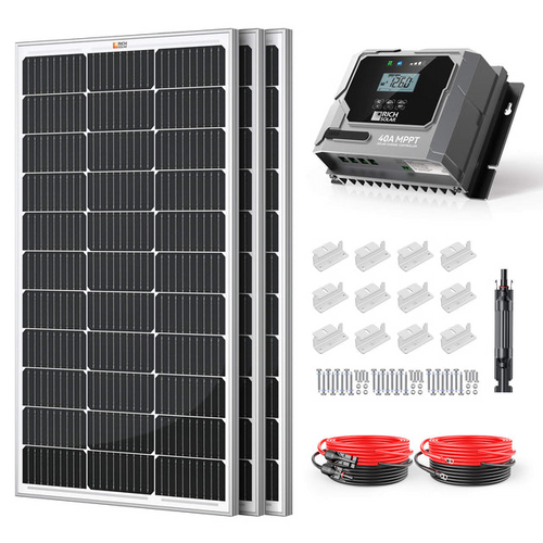 Rich Solar RS-K3004 300 Watt Solar Kit (RS-K3004)