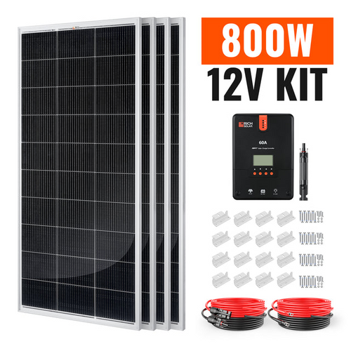 Rich Solar RS-K8004 800 Watt Solar Kit (RS-K8004)