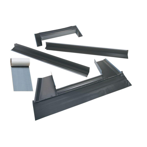 VELUX EDM S06 Metal Roof Flashing Kit with Adhesive Underlayment for Deck Mount Skylight