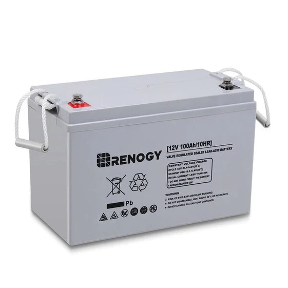 Renogy Deep Cycle AGM Battery 12 Volt 100AH