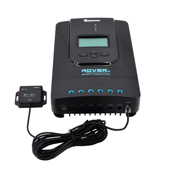 Renogy Rover Li 40 Amp MPPT Solar Charge Controller with Bluetooth Module