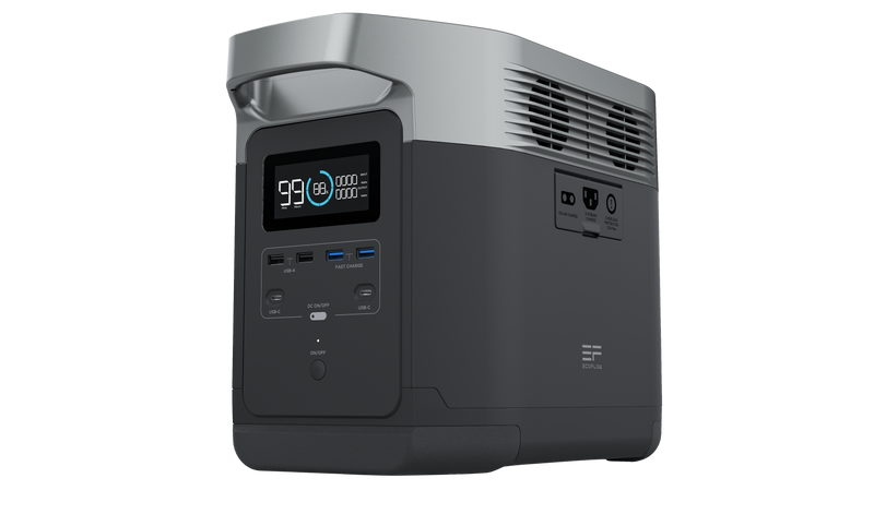 EcoFlow DELTA 1300 (1800W / 1300wH) Portable Solar Generator