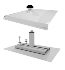 Quick Mount PV QMTR-F3.25 A 1 Flat Tile Flashing