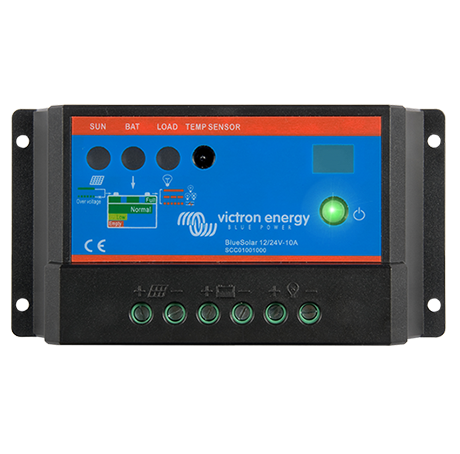 Victron Energy BlueSolar PWM-Light Charge Controller 12/24V-10A