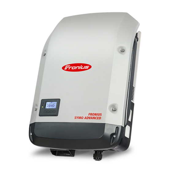 Fronius Symo Advanced 10.0kW - 3 phase 208V - 240V Commercial String Inverter with Data Manager