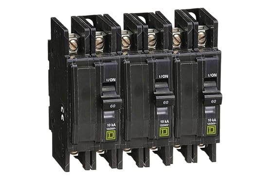 Schneider Electric 120/240VAC Breaker Kit 3 Sets 2-Pole 60A 120/240VAC (For PDP)