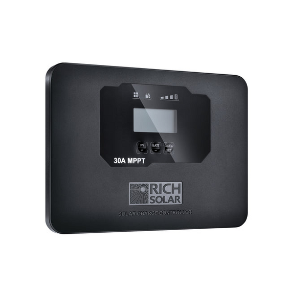 Rich Solar 30 Amp 12/24V MPPT Solar Charge Controller