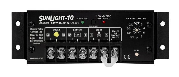 Morningstar SunLight SL-10L-12V PWM Charge Controller