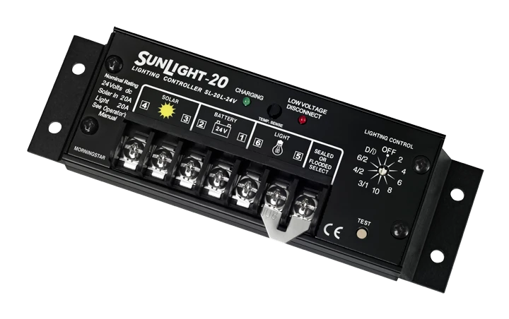 Morningstar SunLight SL-20L-24V PWM Charge Controller