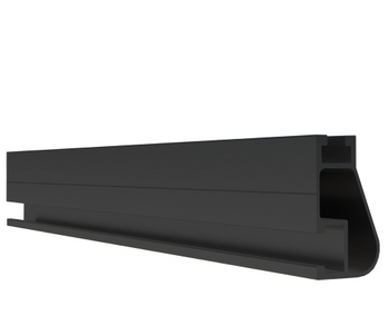 IronRidge XR-100-204B 17' Black XR100 Rail