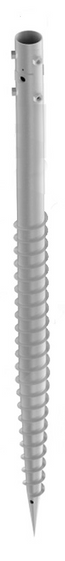 Tamarack Solar 91009 Ground Screw 1400mm x 76mm w/ set bolts