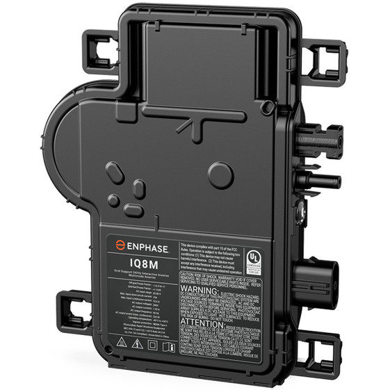 Enphase IQ8MC Microinverter, 330 VA peak power, MC4 Bulkhead, Single Phase