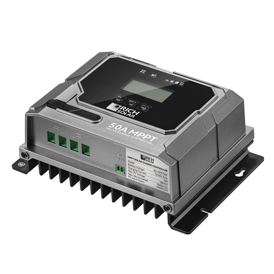 Rich Solar BRAVO 50 Amp 12/24V MPPT Solar Charge Controller