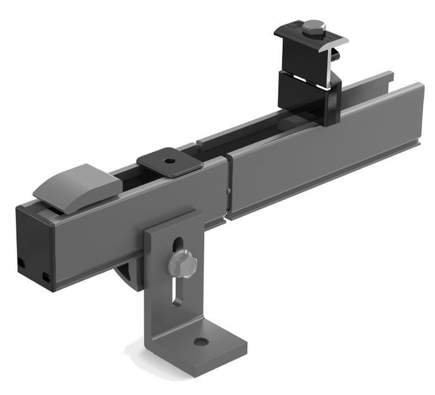 Tamarack Solar 2 Rail Kit - 2.3 Rail - 93-IN - Black