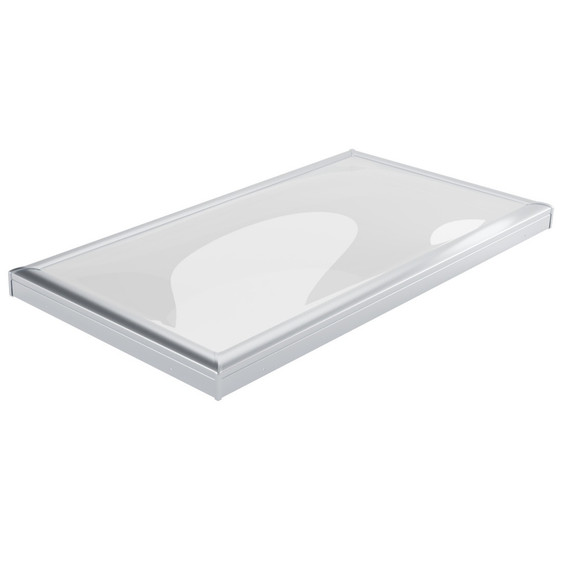 CMDA polycarbonate double dome white over clear skylight