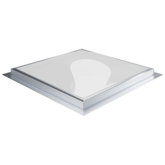 SFDA polycarbonate double dome white over clear skylight