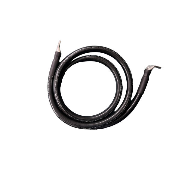 Pytes Battery to Busbar/Inverter power cables 2 m, 4/0 AWG, Positive and Negative, for Pi LV