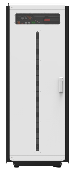 Pytes HV48100 Indoor Cabinet. Floor mount. Up to 8 HV48100 batteries