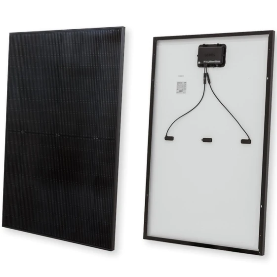 Qcells Q.TRON AC 430W N-Type TOPCon Solar Panel with Integrated Microinverter, Black Frame, White Backsheet, MC4