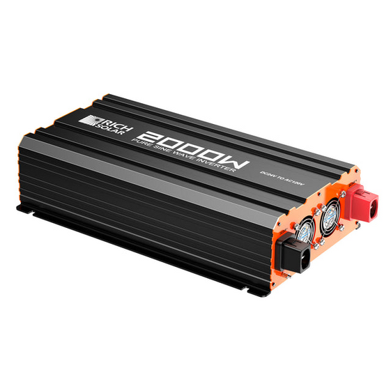 Rich Solar RS-V2P24 NOVA PURE MAX 2K | 2000 Watt (2kW) 24 Volt Industrial Pure Sine Wave Inverter | Premier 2000W 24V Off-Grid Inverter for RVs, Trailers, Campers, Vans, Trucks, Overlanders, Boats | #1 Ranked 24V Pure Sine Wave Inverter (RS-V2P24)