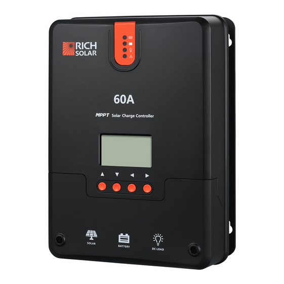 Rich Solar RS-MPPT60 60 Amp MPPT Solar Charge Controller (RS-MPPT60)