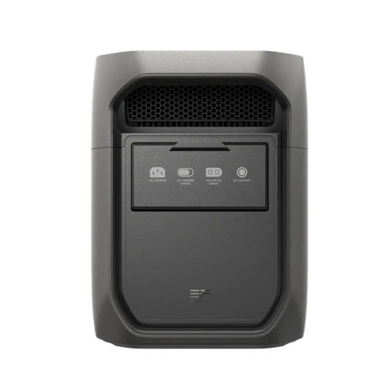 EcoFlow EFD3M-G-US DELTA 3 Max Series Portable Power Station (2048Wh) - Gray (EFD3M-G-US)