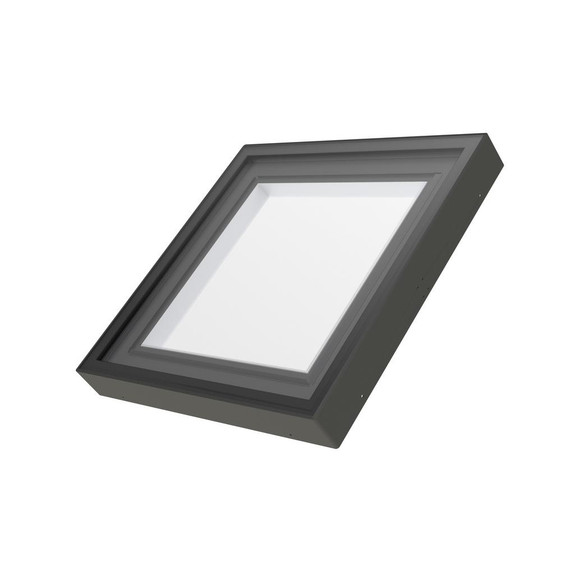 Fakro FXC 46-1/2 in. x 46-1/2 in. Fixed Curb-Mounted Skylight with Laminated LowE366 Glass