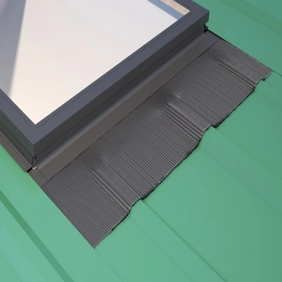VELUX EDM M02 Metal Roof Flashing Kit with Adhesive Underlayment for Deck Mount Skylight