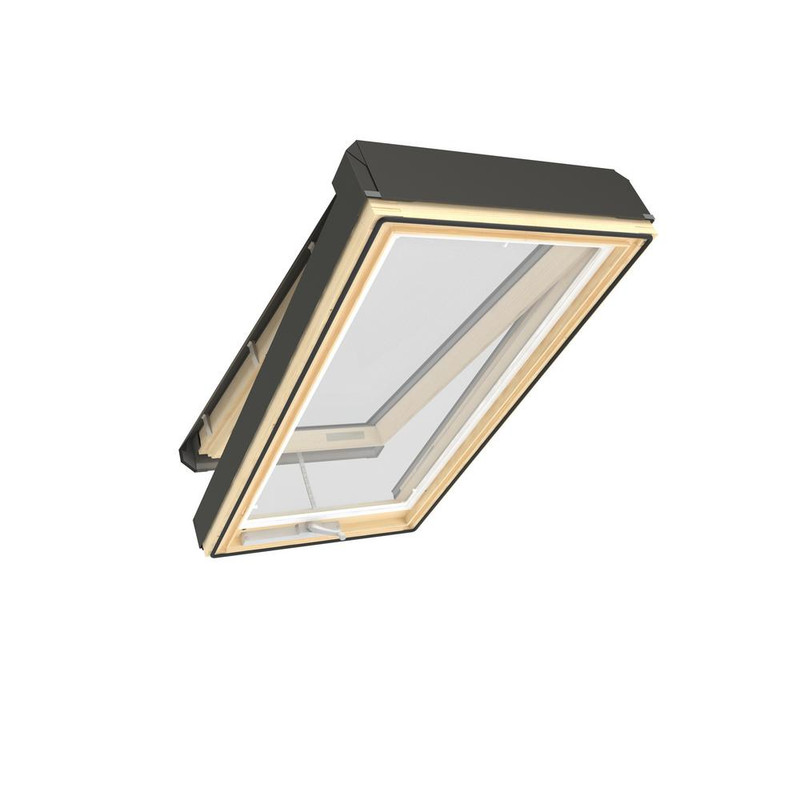 Fakro FV 30-1/2 in. x 37-1/2 in. Manual Venting Deck-Mounted Skylight with Laminated Low-E Glass