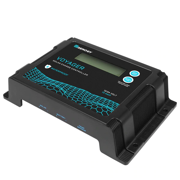 Renogy New Edition Voyager 20A PWM Waterproof Solar Charge Controller