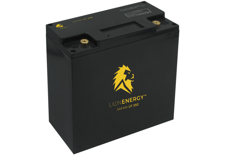 Lion Energy Safari UT 250 Lithium Iron Phosphate 12V 20Ah Battery
