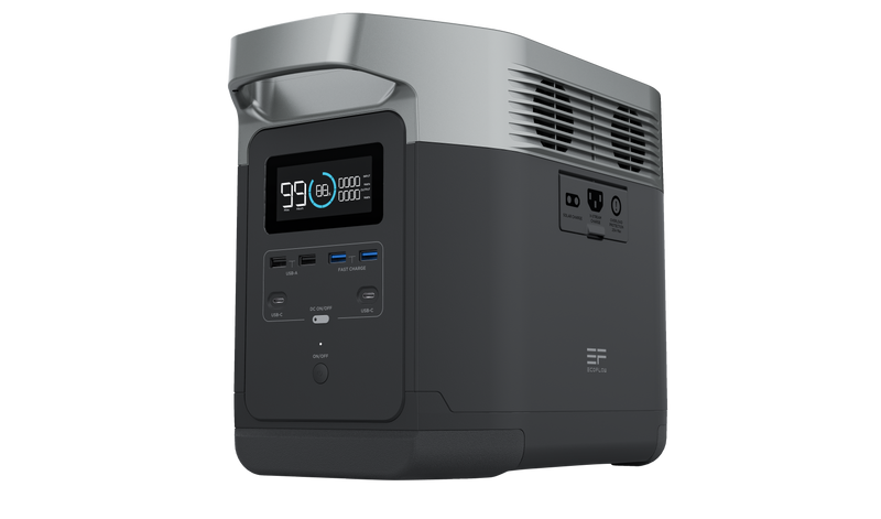 EcoFlow DELTA 1300 (1800W / 1300wH) Portable Solar Generator