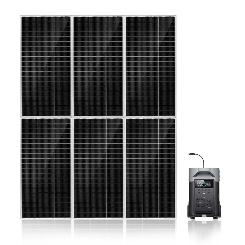 Jupiter Kit - 1200W Solar / 3600W AC Output / 3.6 kWh Battery
