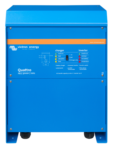 Victron Energy Quattro 48/5000/70-100/100 120V VE.Bus