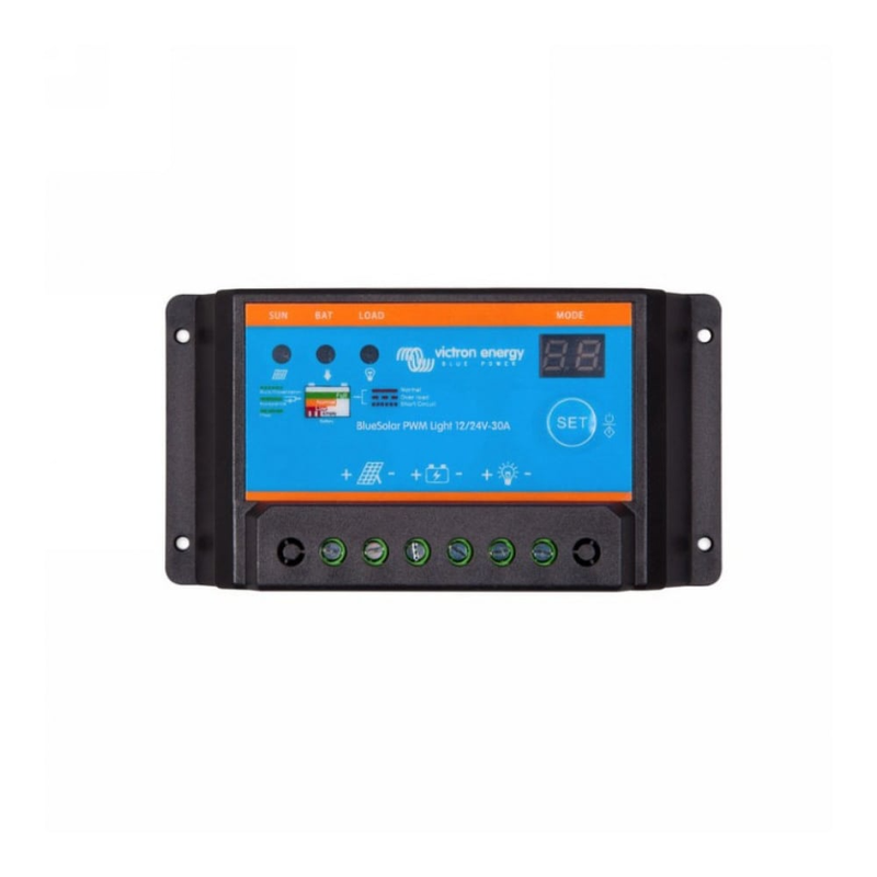 Victron Energy BlueSolar PWM-Light Charge Controller 12/24V-30A