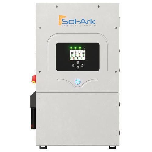 Sol-Ark SA-LIMITLESS-15K, Battery Inverter, Grid Tie, 12000W, 120/240/208VAC, 200A Passthrough, Outdoor, 10 Yr Warranty