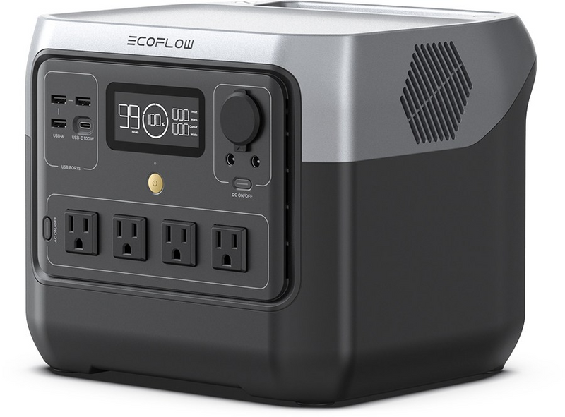 EcoFlow エコフロー ZMR600-JP  2 EcoFlow RIVER 2 Portable Power Station (ZMR600-US)